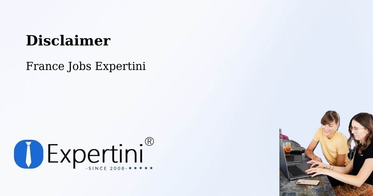 Disclaimer – Damparis - France Jobs Expertini
